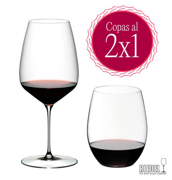 2 Copas Riedel para la Gran Venta Navideña