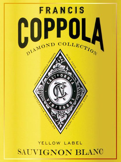 Francis Coppola Yellow Label Sauvignon Blanc - Club del Gourmet